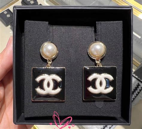 chanel earrings online india|authentic chanel earrings.